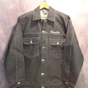 Platinum FUBU Rudy Denim Jacket Men's Medium